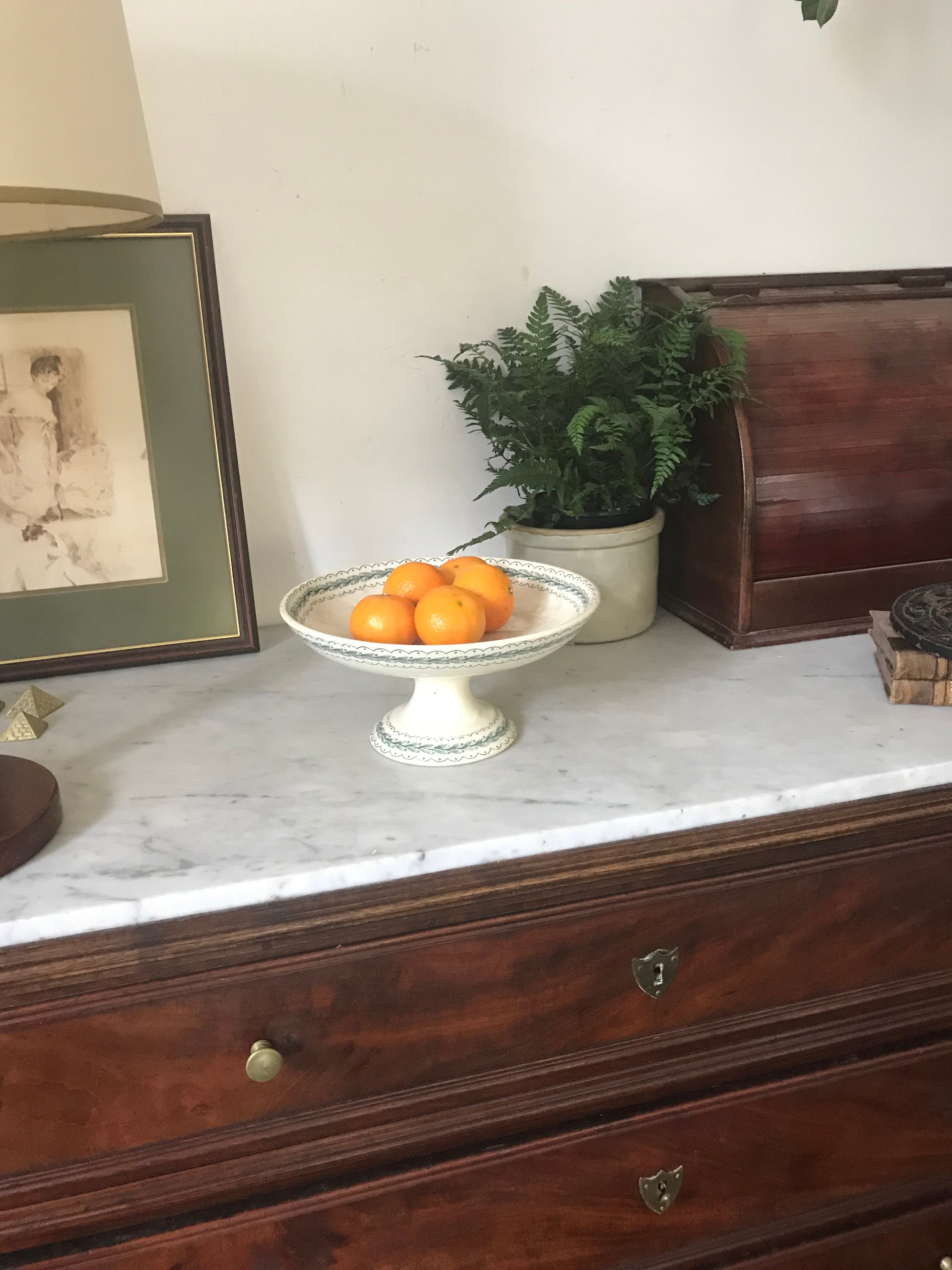 Ancient dish Émile Bourgeois