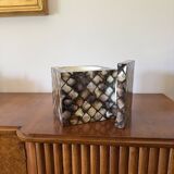 Mid-century mother-of-pearl flakes ice bucket, Italy 1950s