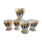 Série de 5 coquetiers Arcopal