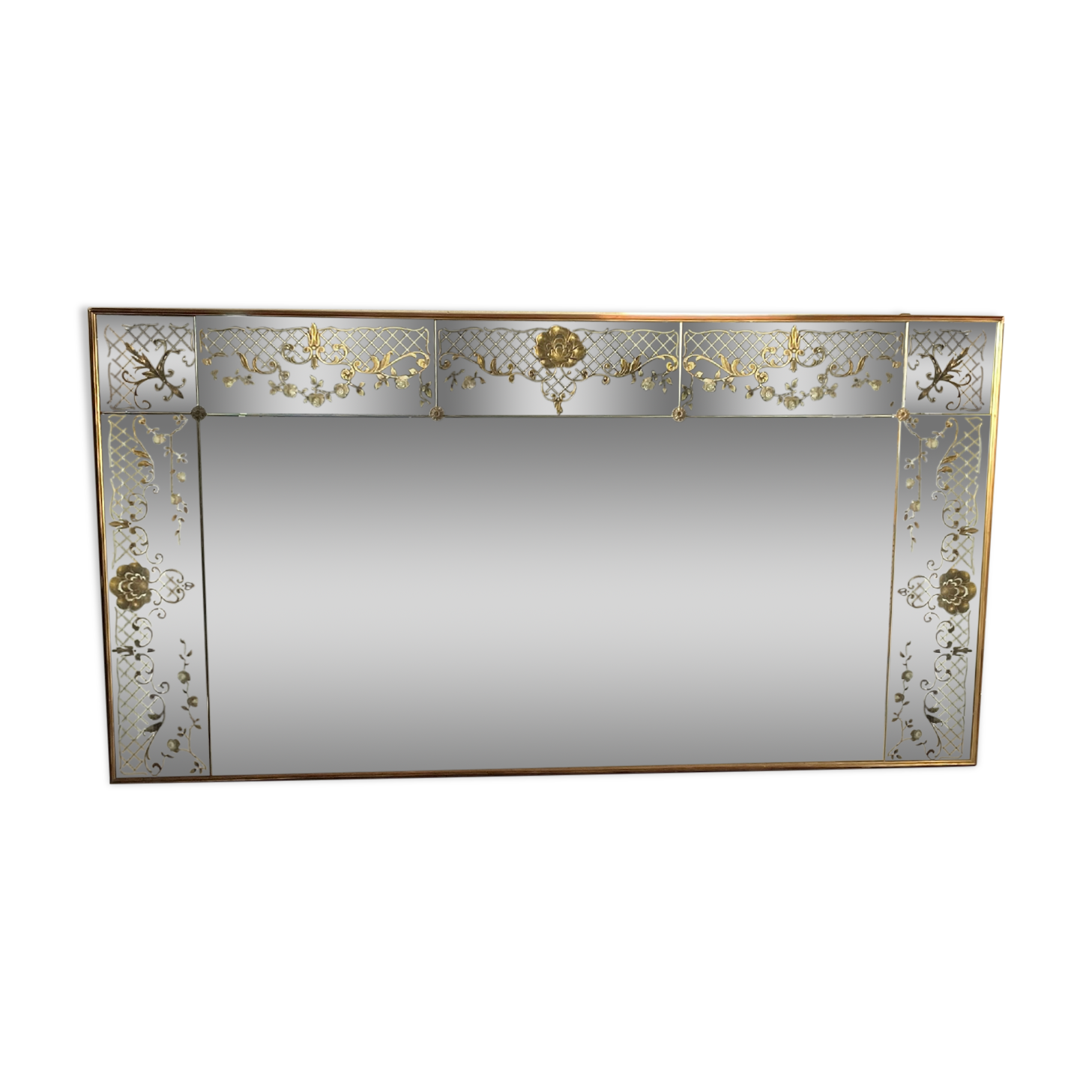 Large Brasserie Mirror 2.00m x 1.05m