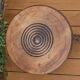 Tabouret tripode en bois, pieds en bois tourné