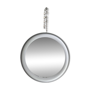 Grand miroir rond en