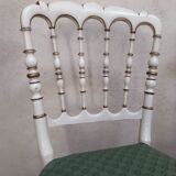 Pair of napoleon III chairs old so-called music