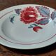 Pair of deep plates Sarreguemines Cuivror 20th century