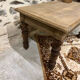 Petite table basse bois pieds tournés