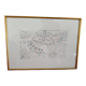 Watercolor drawing of Saint Paul de Vence by Vincent Gayet.