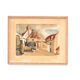 Painting on paper by Marius Woulfart (1905 - 1991), circa 1940