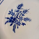 Round antique plate Badonviller