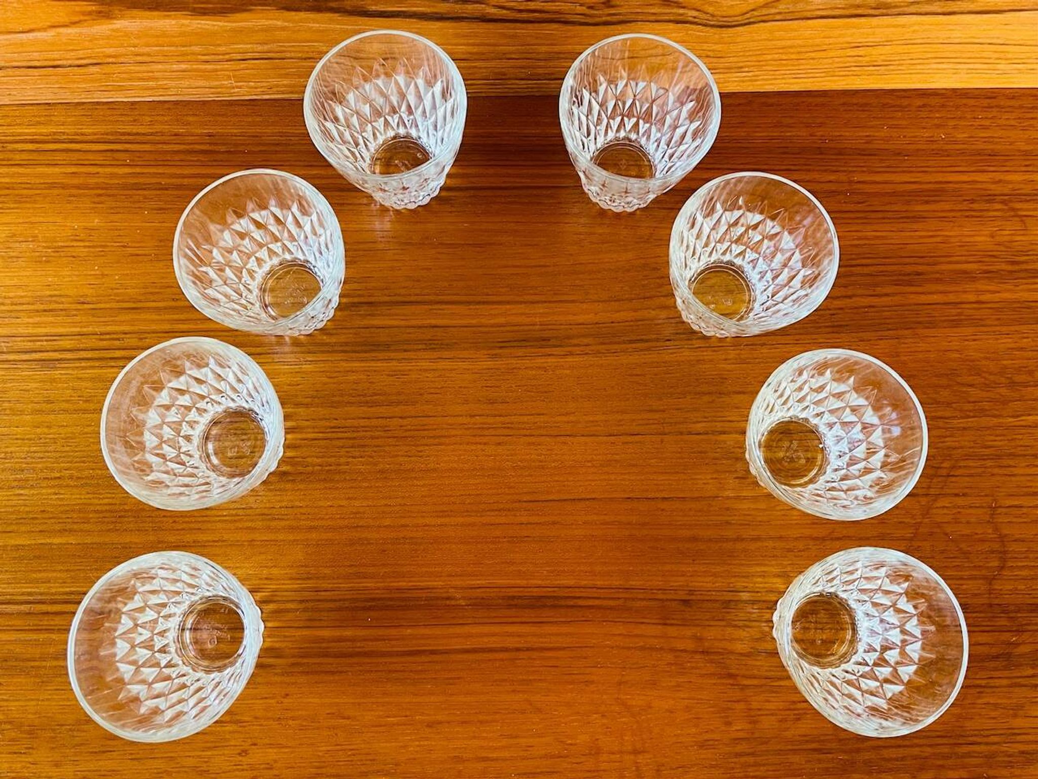 Ensemble de 4 verres vintage par Vereco