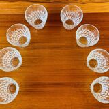 Set of 4 vintage glasses by Vereco