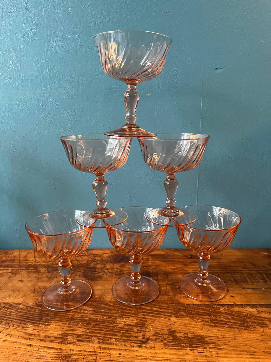 Champagne glass or sorbet Rosaline Clément France
