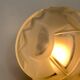Vintage art deco globe installation lamp