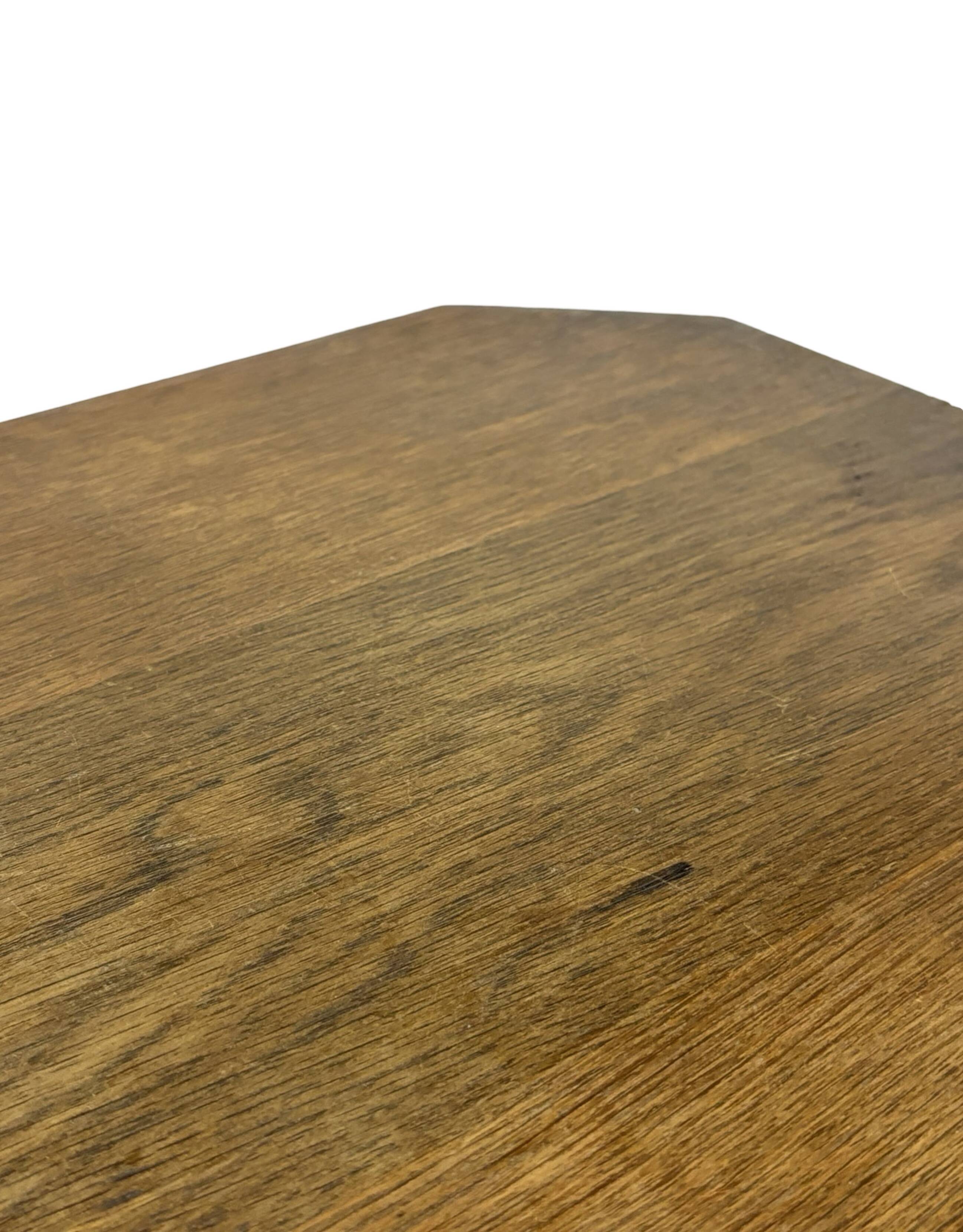 Art Deco plant table side table Oak 1950s