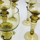 Lot de 8 verres à vin Roemer verts
