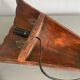 Asian wall lamp electrified wood