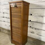 Curtain filing cabinet