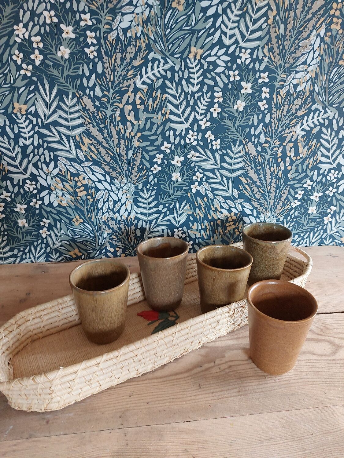 Digoin tumblers in real stoneware