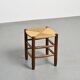 Pair of Bauche stools by Charlotte Perriand, Maison Sentou, circa 1950