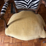 Pair of zebra armchairs