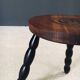 French Bobbin Tripod Stool, 1940s