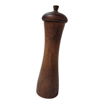 Wooden pepper mill