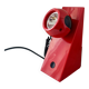 Vintage Space Age Red Magnetic Table Lamp by Brilliant Leuchten AG, Germany