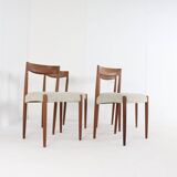 Set of 4 JCA Jensen chairs ‘Hornum’ design danois