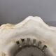Antique ceramic pot-pourri vase with relief floral decoration.
