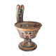 Ceramic candle holder, Italica Art, 50/60s