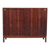 Rosewood cabinet with sliding doors by Alfred Hendrickx for Belform, 1960s