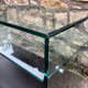Table basse en verre