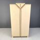 Vintage italian burl wood bar cabinet, 1970s