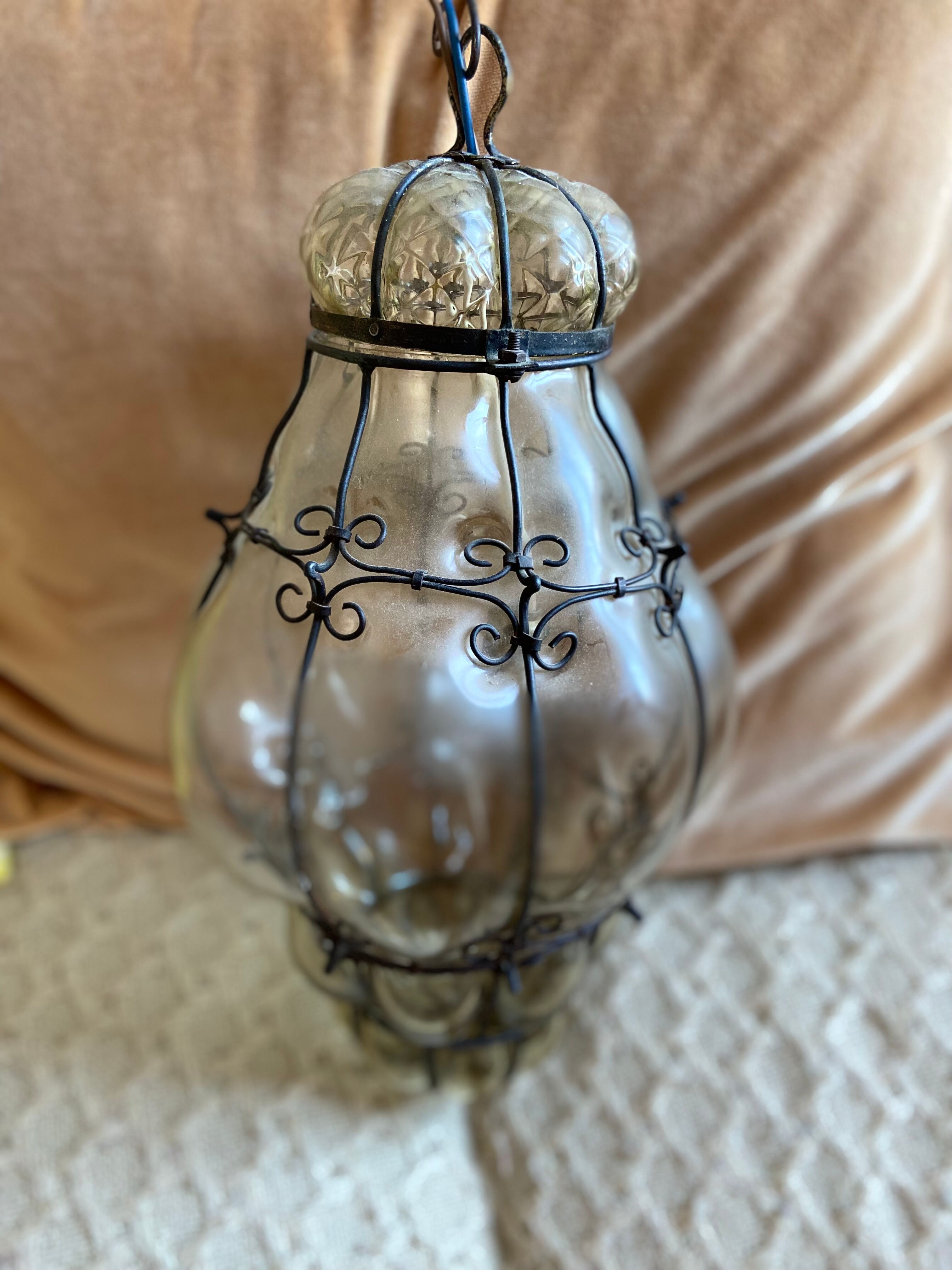 Venetian lantern art deco style