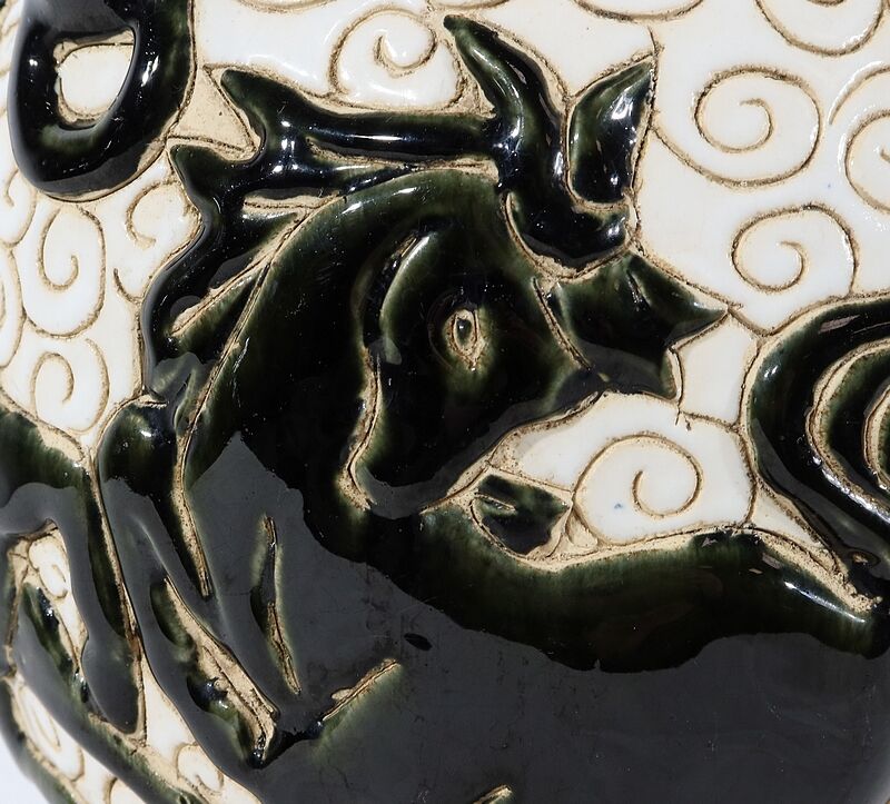 Glazed ceramic vase, china – 2nd part xixth