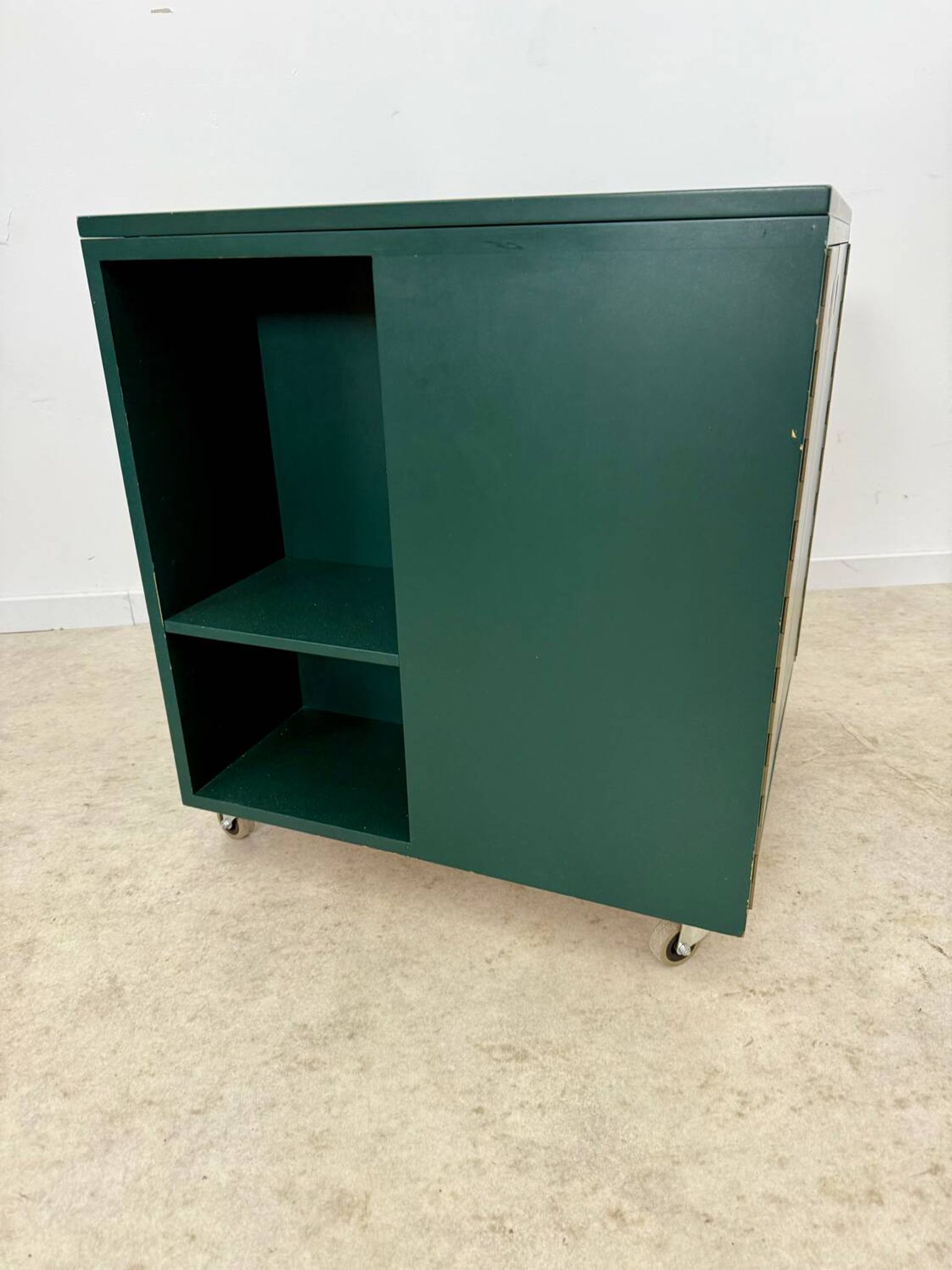 Old small modular desk from the 70s designed by Verena Huber, Flair Boy model