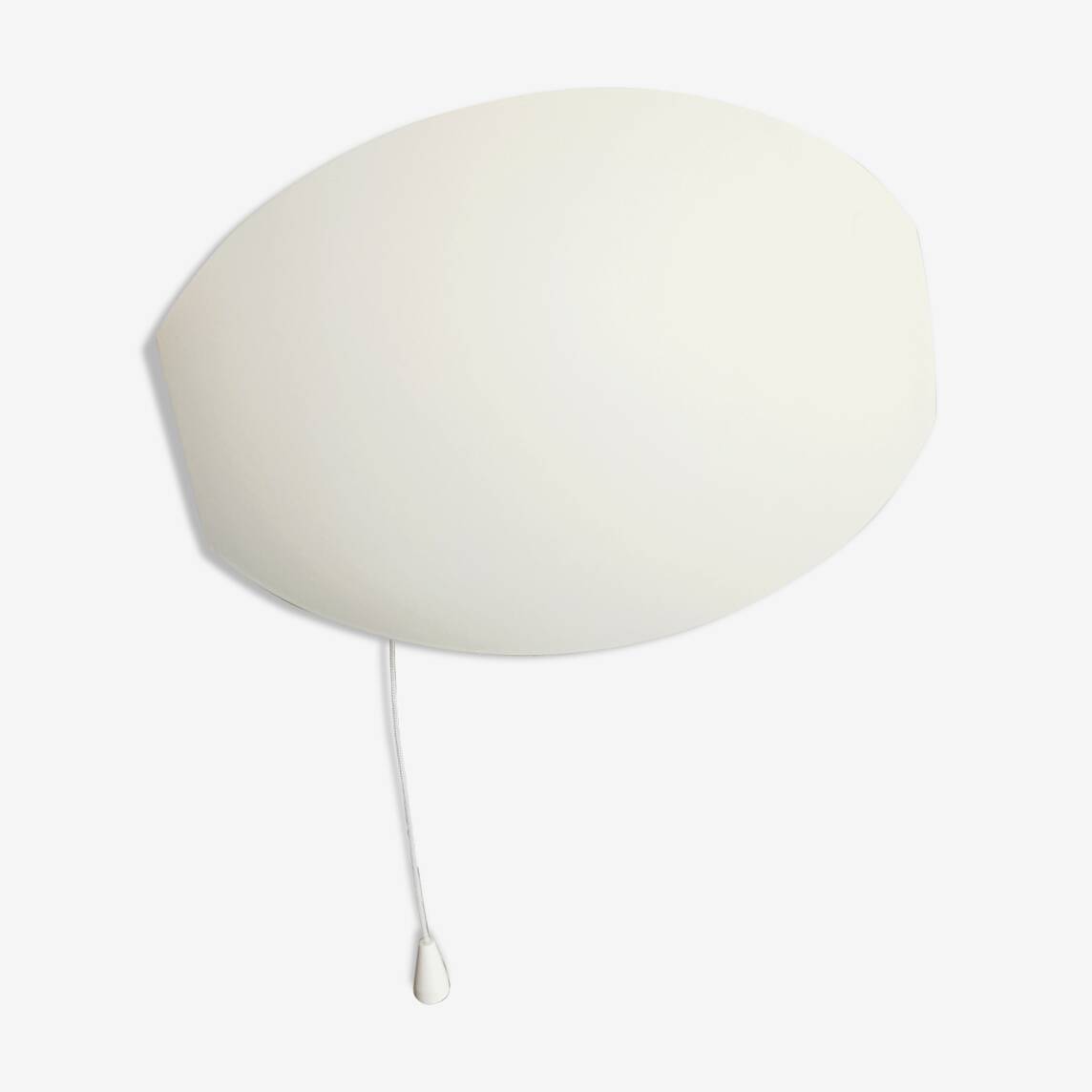 Swivelling metal wall lamp, lacquered, vintage Habitat