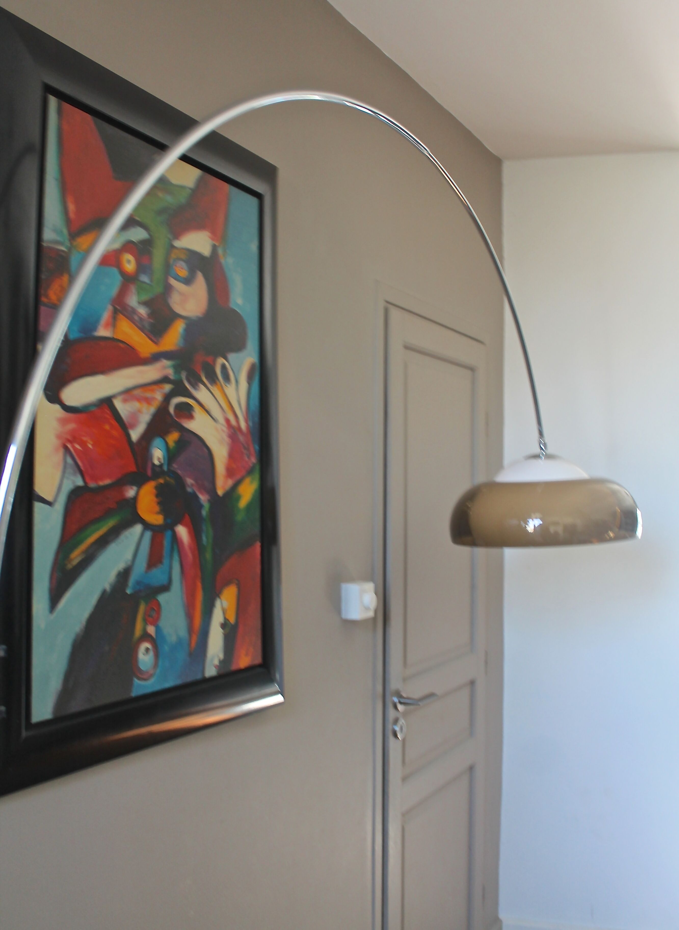 Guzzini arc floor lamp 1960/1970