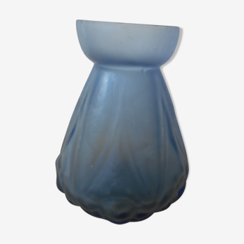 Vase à jacinthe bleu