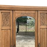 Parisian wardrobe raw wood 1920