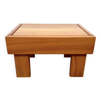 Table d'Appoint / Chevet ''Regain'' – Orme Massif