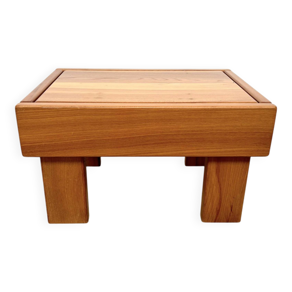 Table d'Appoint / Chevet ''Regain'' – Orme Massif