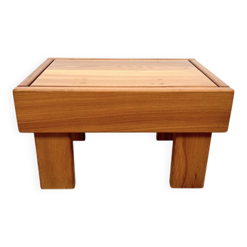Side Table / Nightstand "Regain" – Solid Elm