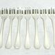 Christofle – 12 Silver Plated Cake Forks, America Model