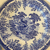 Lot 3 assiettes english style