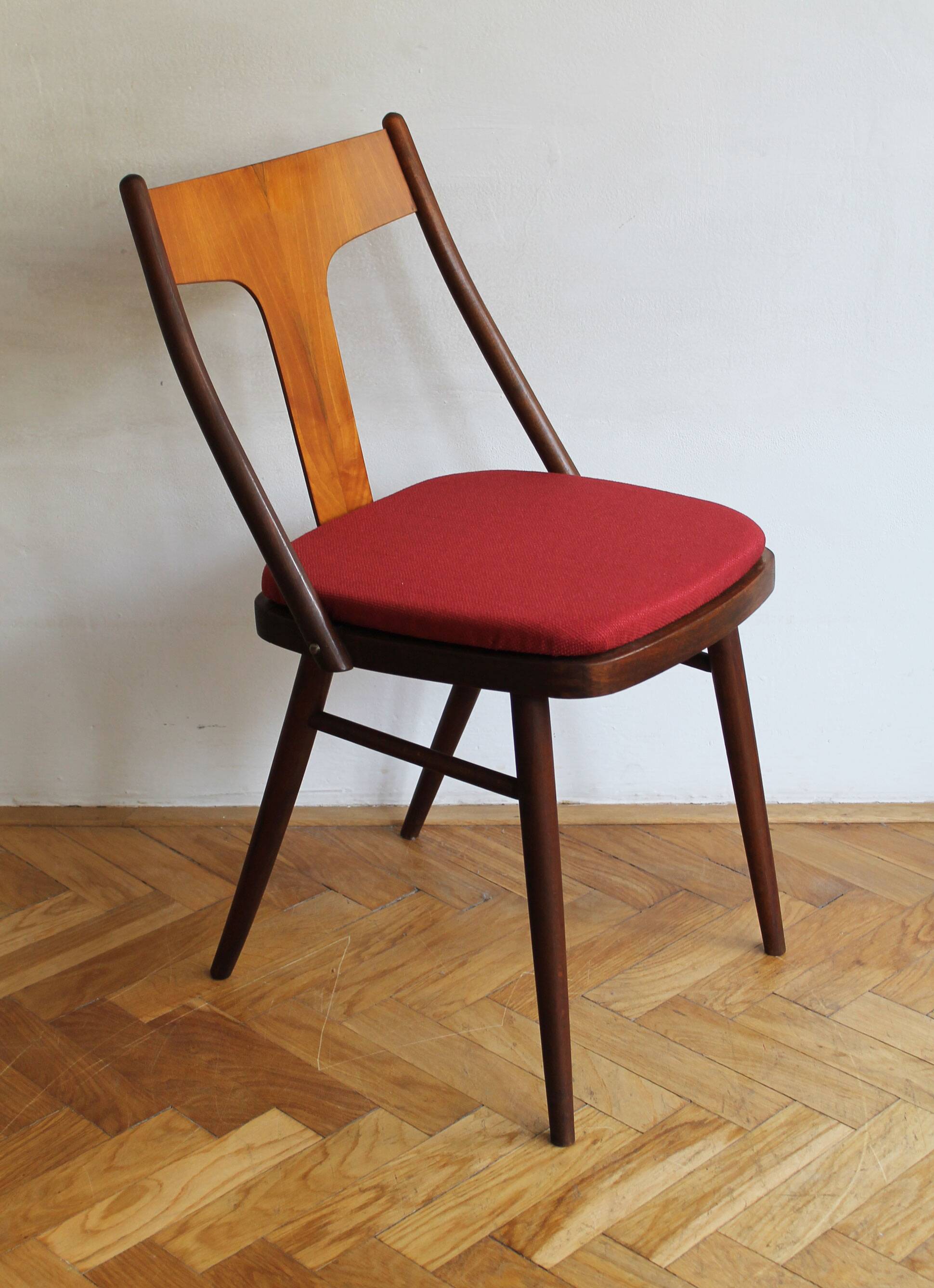 1960s Scandinavian Style Dining Chairs by Mier Topolcany