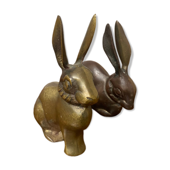 Brass rabbits