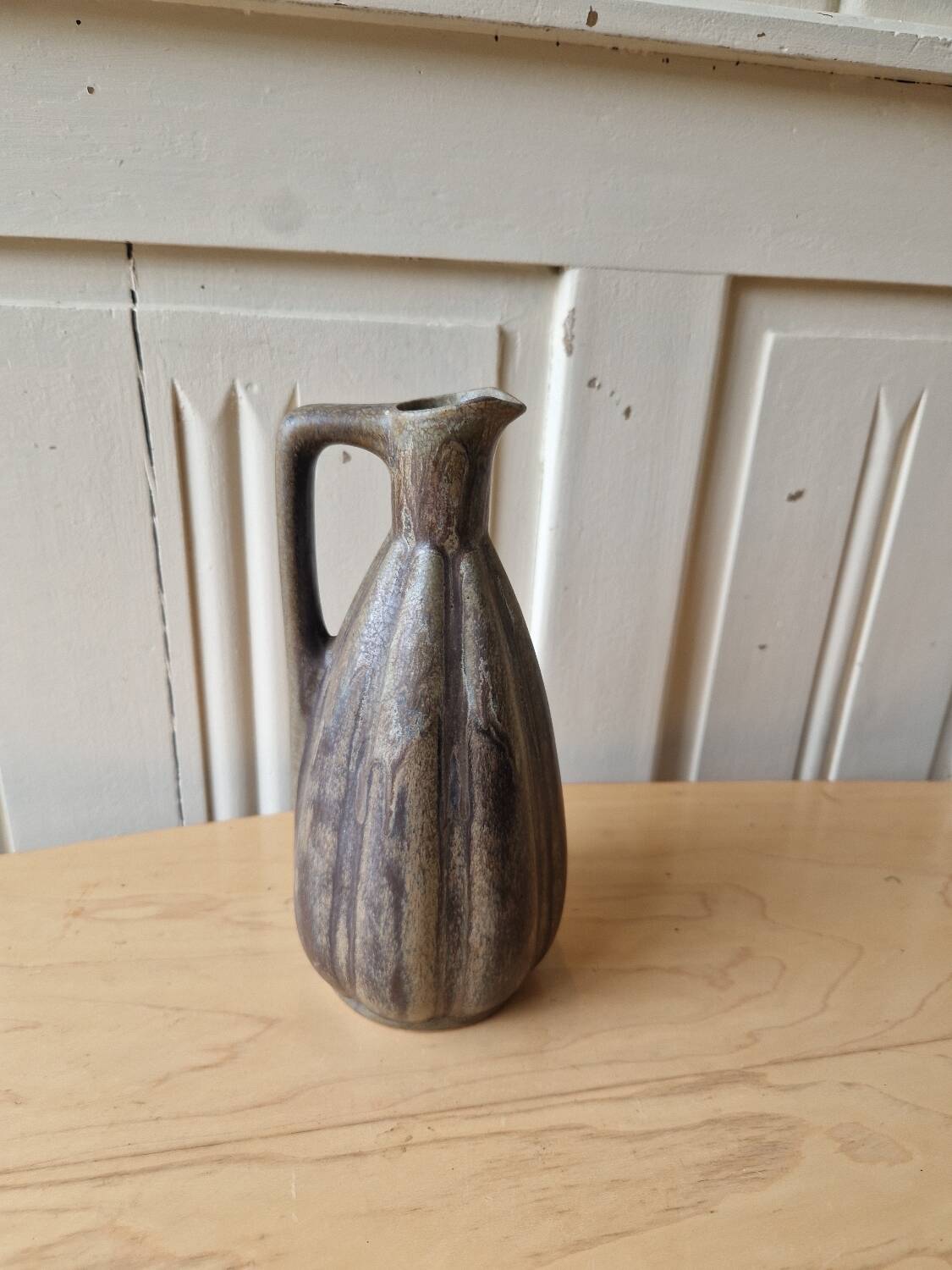 PITCHER / VASE CERAMIC STONEWARE VINTAGE REVOL SAINT-UZE