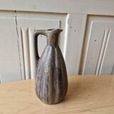 PITCHER / VASE CERAMIC STONEWARE VINTAGE REVOL SAINT-UZE
