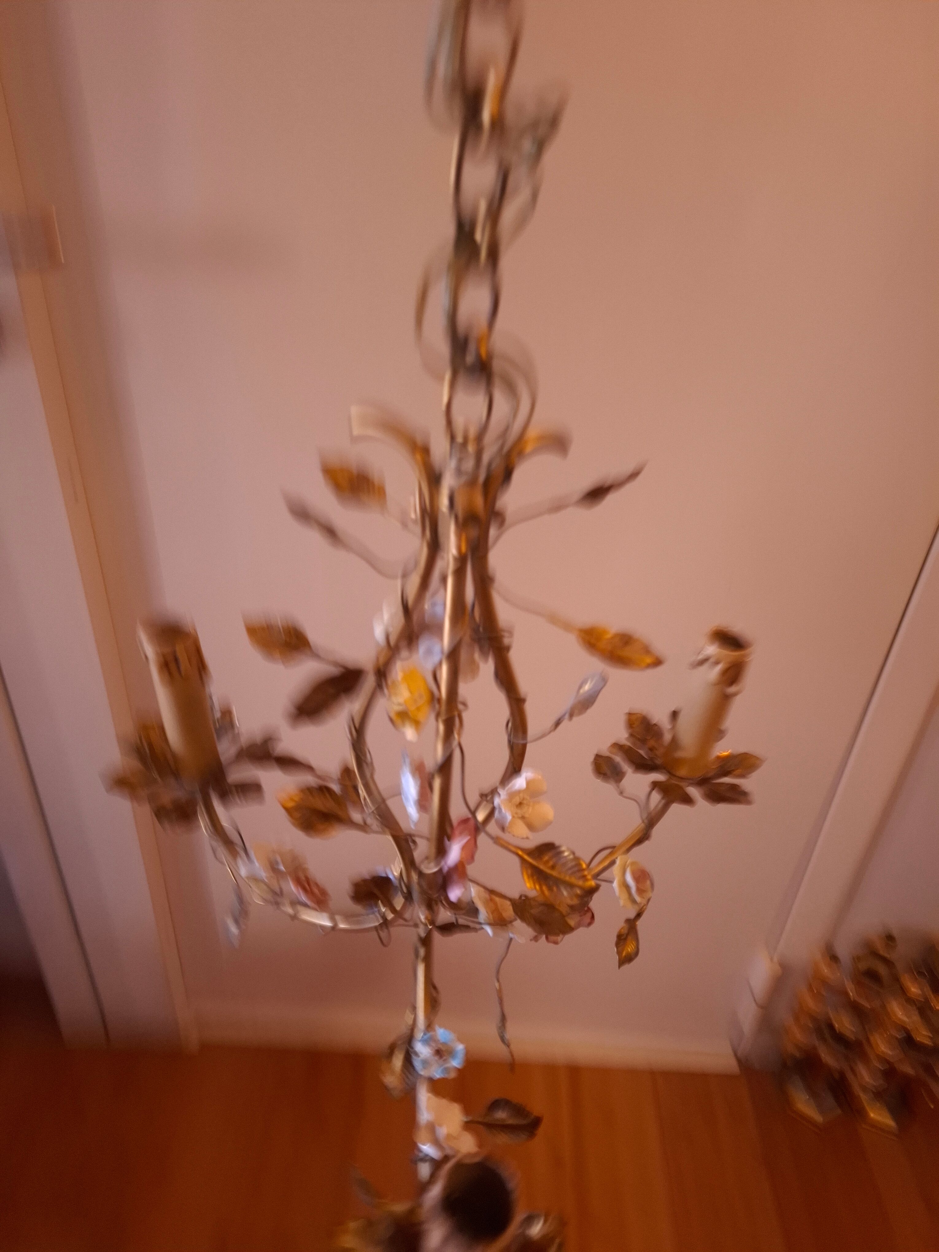 Lustre flower decoration