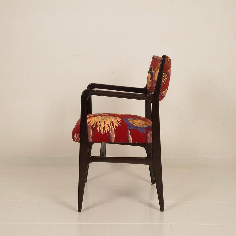 110 Chair by Gio Ponti and Fornasetti for Cassina, 1953